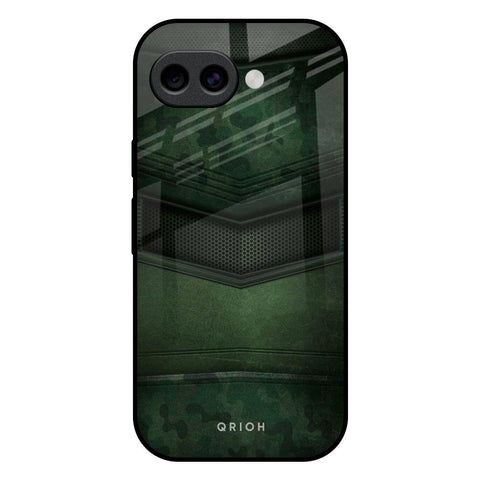 Green Leather Google Pixel 10A 5G Glass Back Cover Online