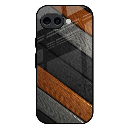 Tri Color Wood Google Pixel 10A 5G Glass Back Cover Online