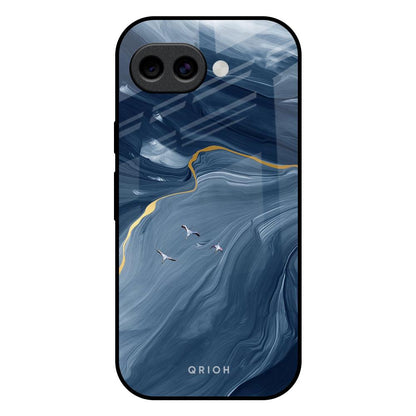 Deep Ocean Marble Google Pixel 10A 5G Glass Back Cover Online
