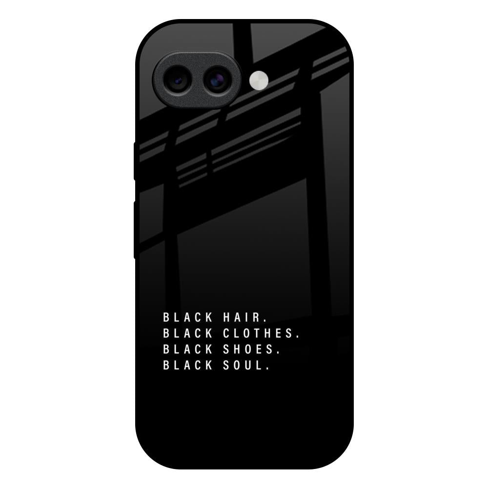 Black Soul Google Pixel 10A 5G Glass Back Cover Online