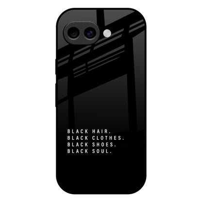 Black Soul Google Pixel 10A 5G Glass Back Cover Online
