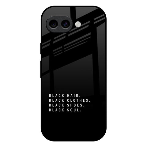 Black Soul Google Pixel 10A 5G Glass Back Cover Online