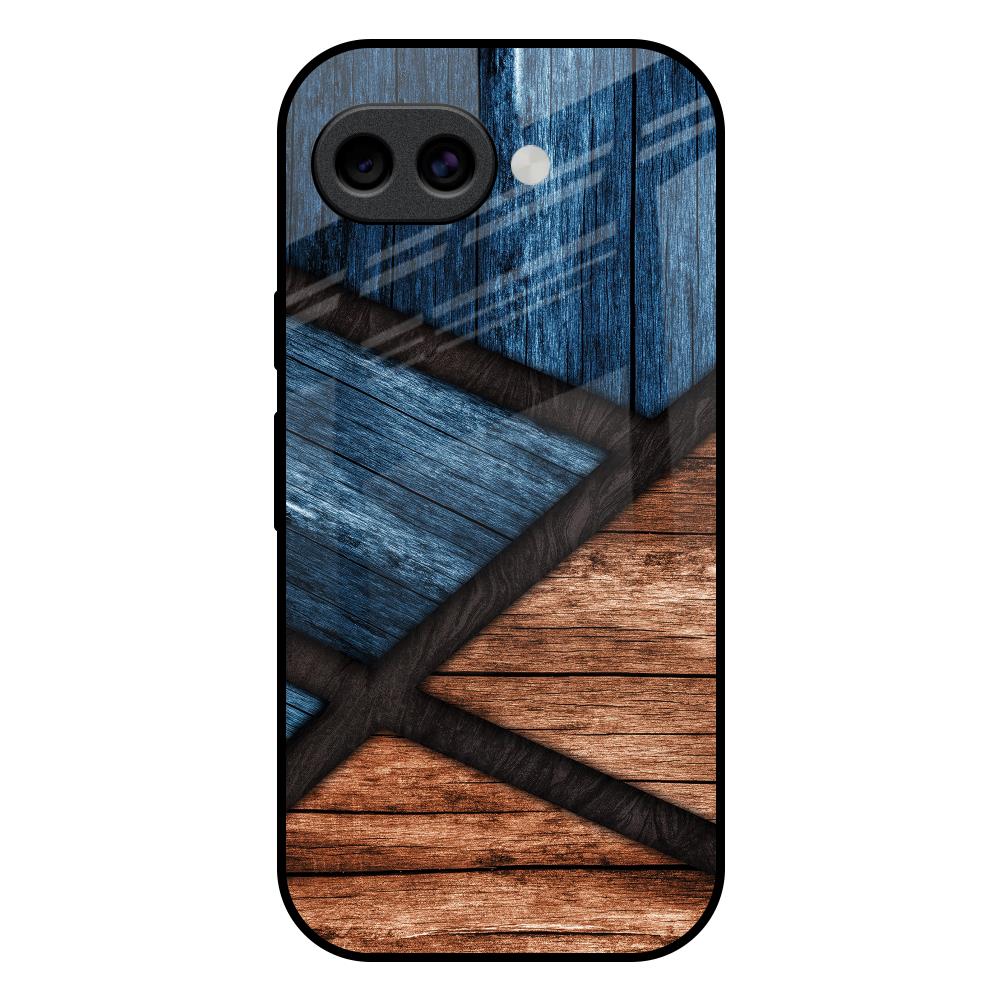 Wooden Tiles Google Pixel 10A 5G Glass Back Cover Online