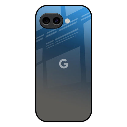 Blue Grey Ombre Google Pixel 10A 5G Glass Back Cover Online