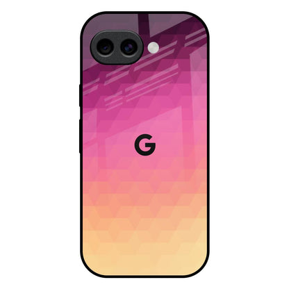 Geometric Pink Diamond Google Pixel 10A 5G Glass Back Cover Online