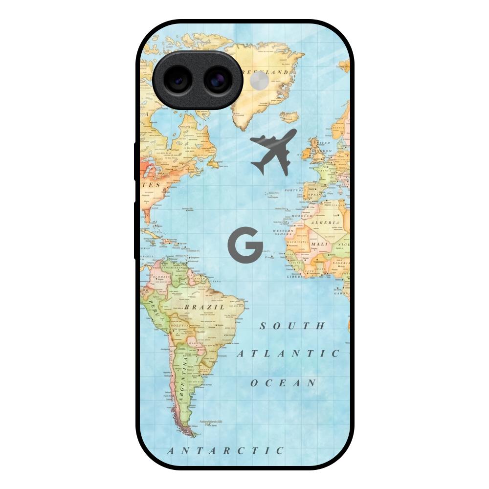 Fly Around The World Google Pixel 10A 5G Glass Back Cover Online