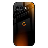 Orange Black Fusion Google Pixel 10A 5G Glass Back Cover Online