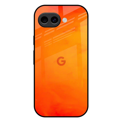 Tangy Orange Google Pixel 10A 5G Glass Back Cover Online