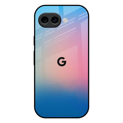Blue & Pink Ombre Google Pixel 10A 5G Glass Back Cover Online