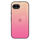 Pastel Pink Gradient Google Pixel 10A 5G Glass Back Cover Online