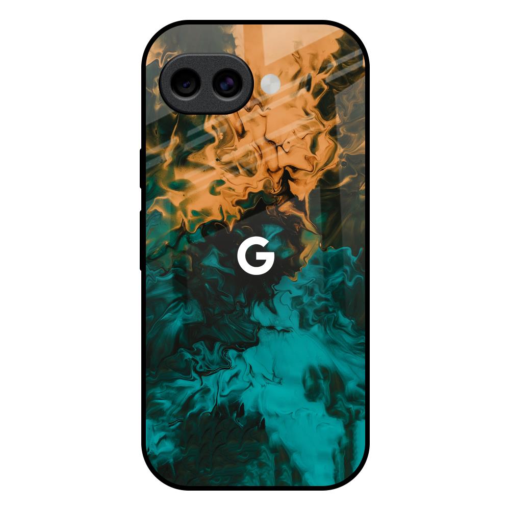 Watercolor Wave Google Pixel 10A 5G Glass Back Cover Online