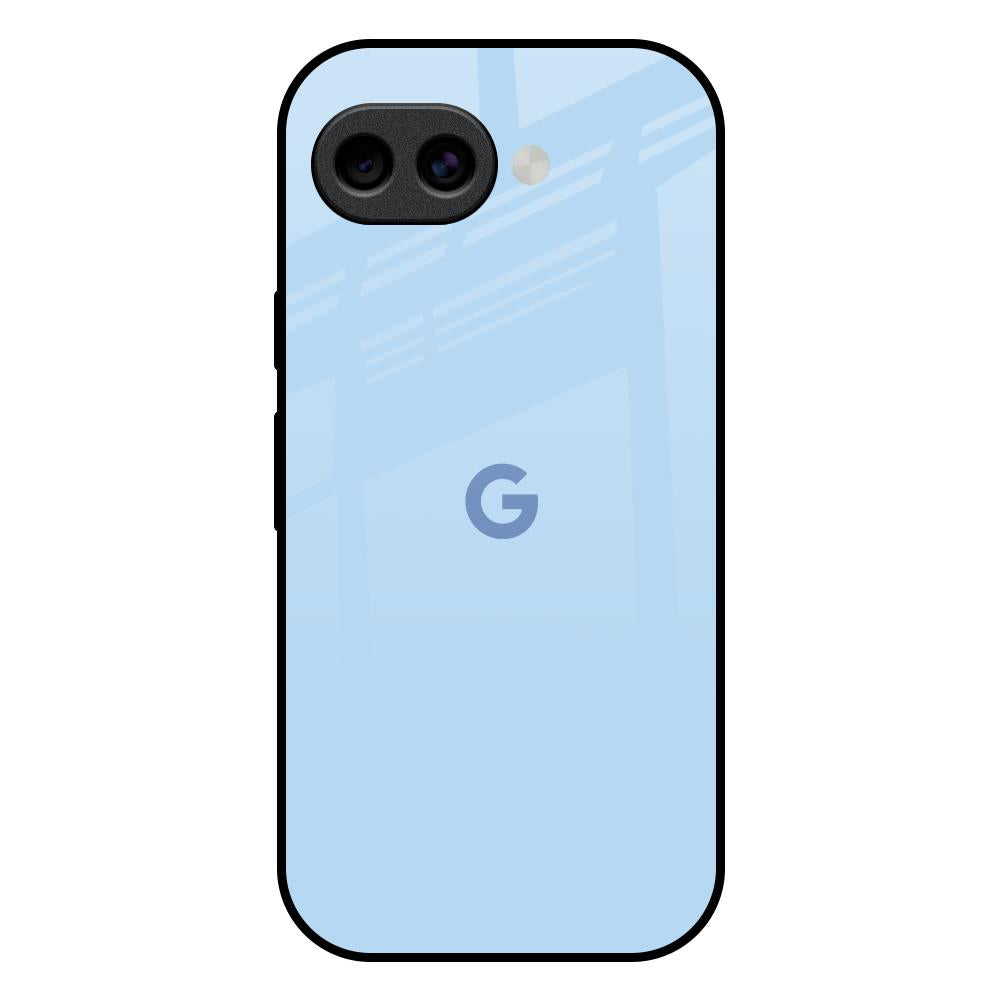 Pastel Sky Blue Google Pixel 10A 5G Glass Back Cover Online