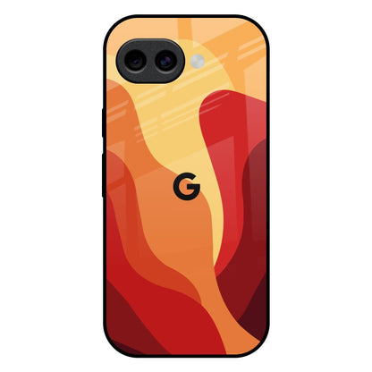 Magma Color Pattern Google Pixel 10A 5G Glass Back Cover Online