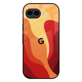 Magma Color Pattern Google Pixel 10A 5G Glass Back Cover Online