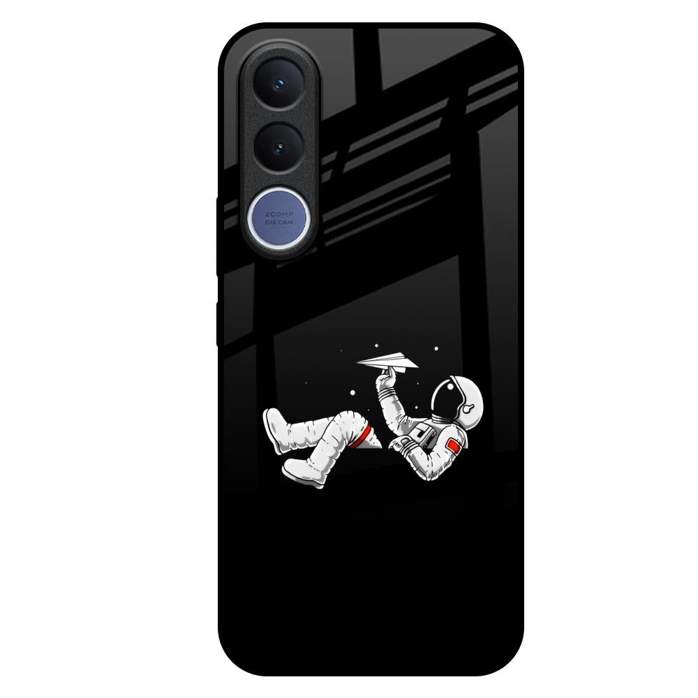 Space Traveller Vivo V70 FE 5G Glass Back Cover Online