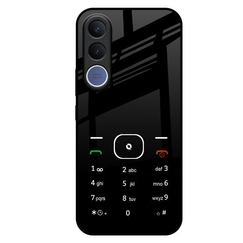 Classic Keypad Pattern Vivo V70 FE 5G Glass Back Cover Online