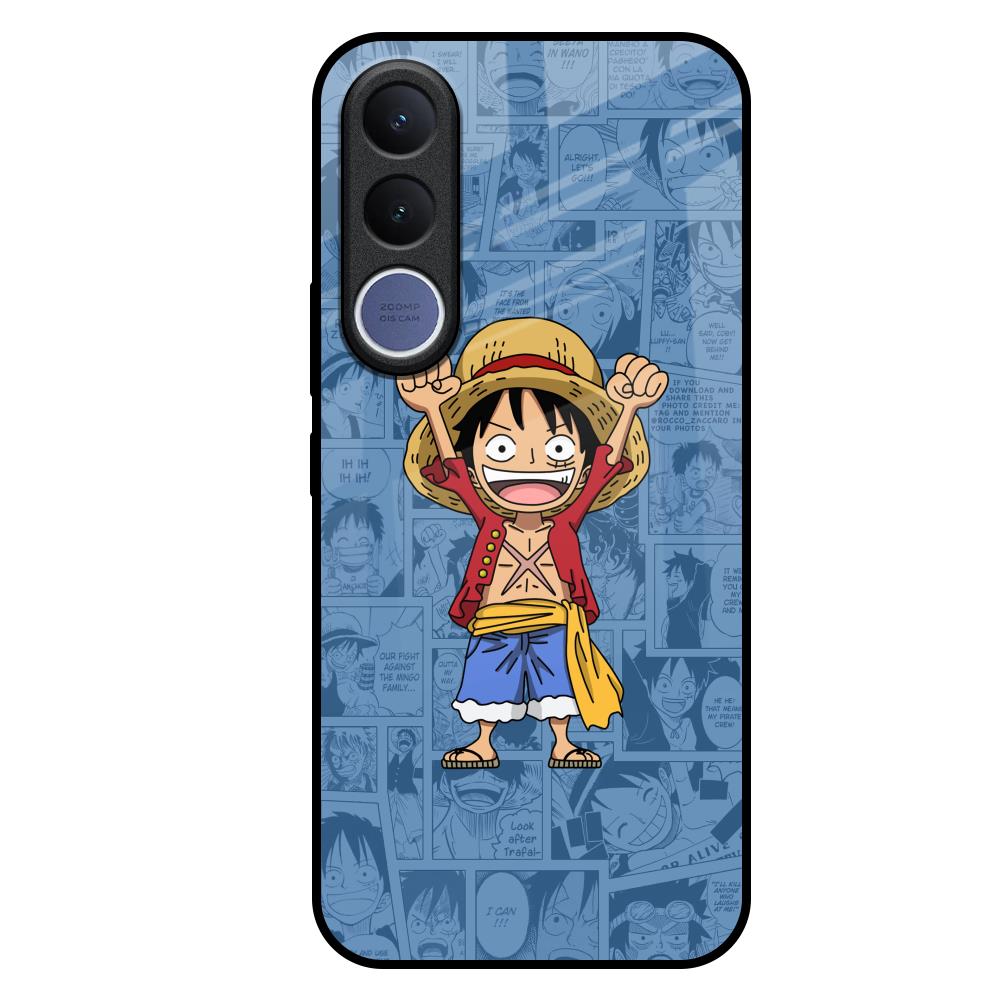Chubby Anime Vivo V70 FE 5G Glass Back Cover Online