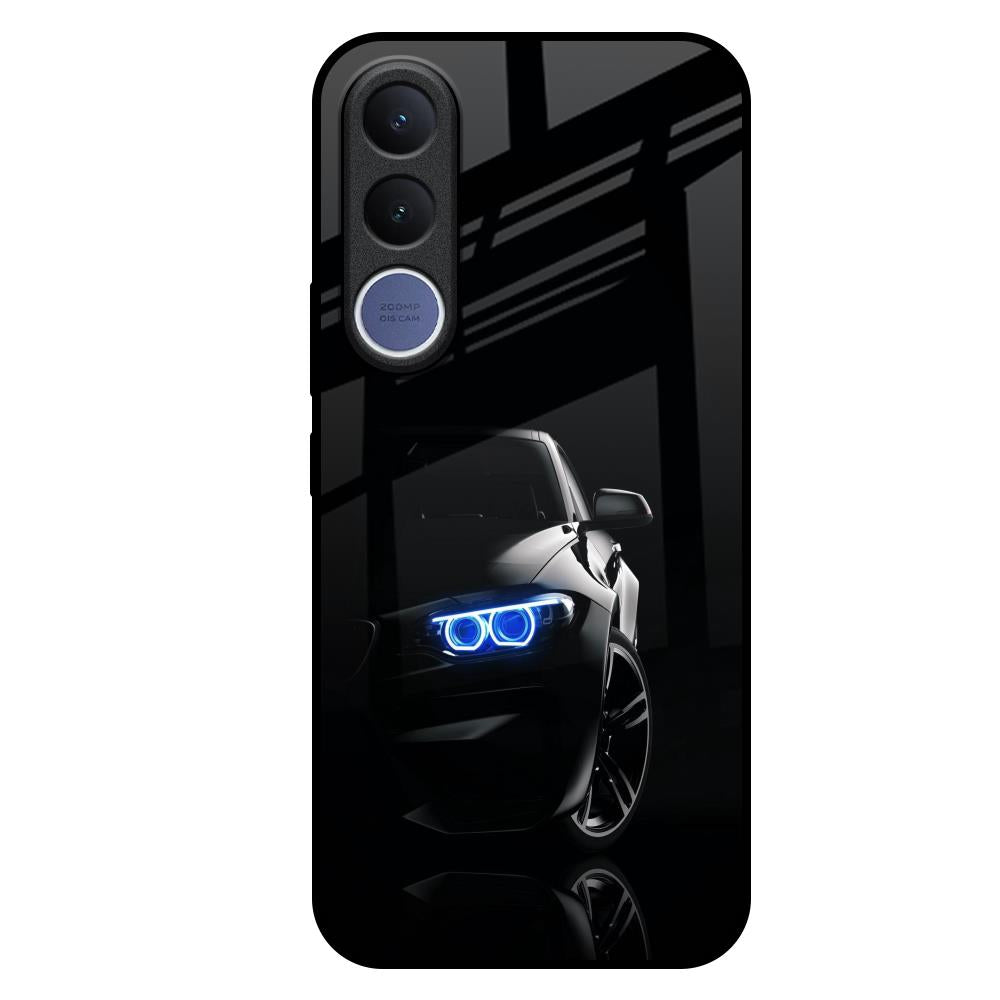 Car In Dark Vivo V70 FE 5G Glass Back Cover Online