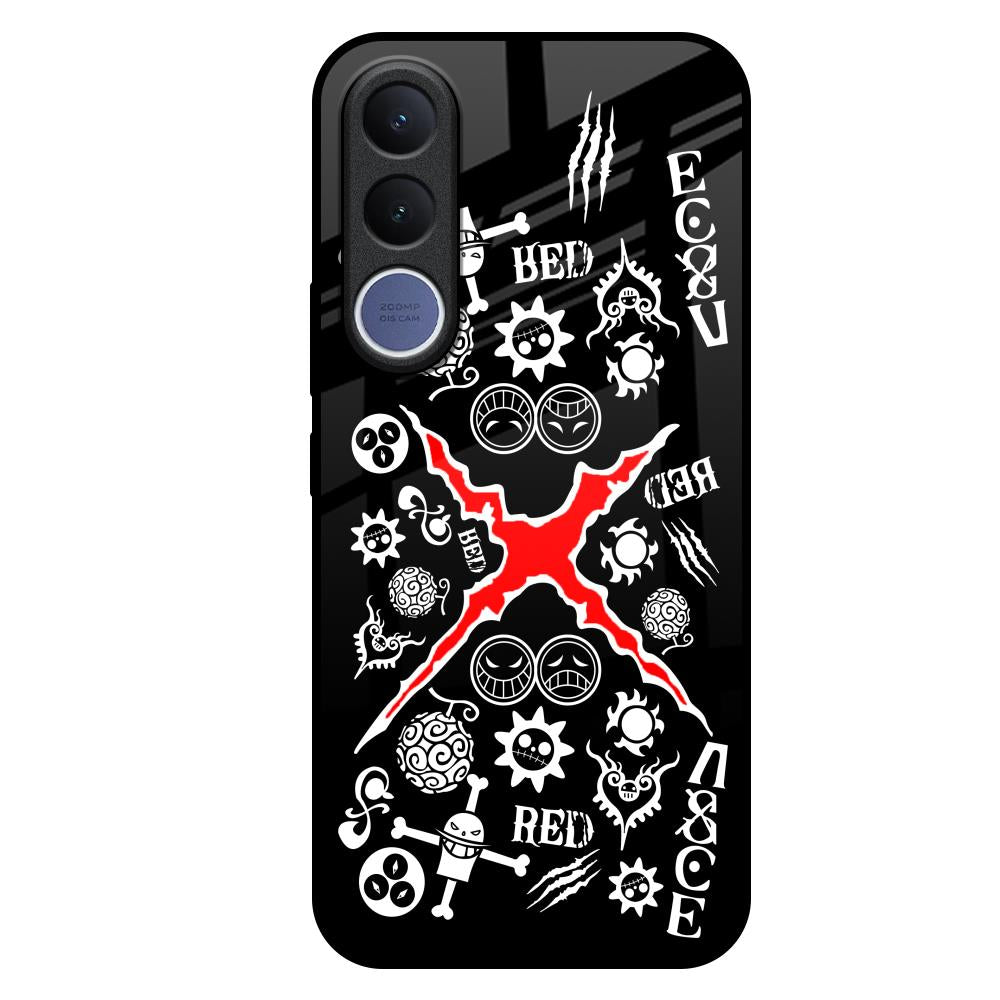 Red Zone Vivo V70 FE 5G Glass Back Cover Online