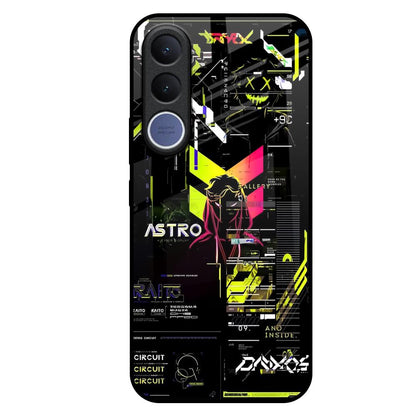 Astro Glitch Vivo V70 FE 5G Glass Back Cover Online