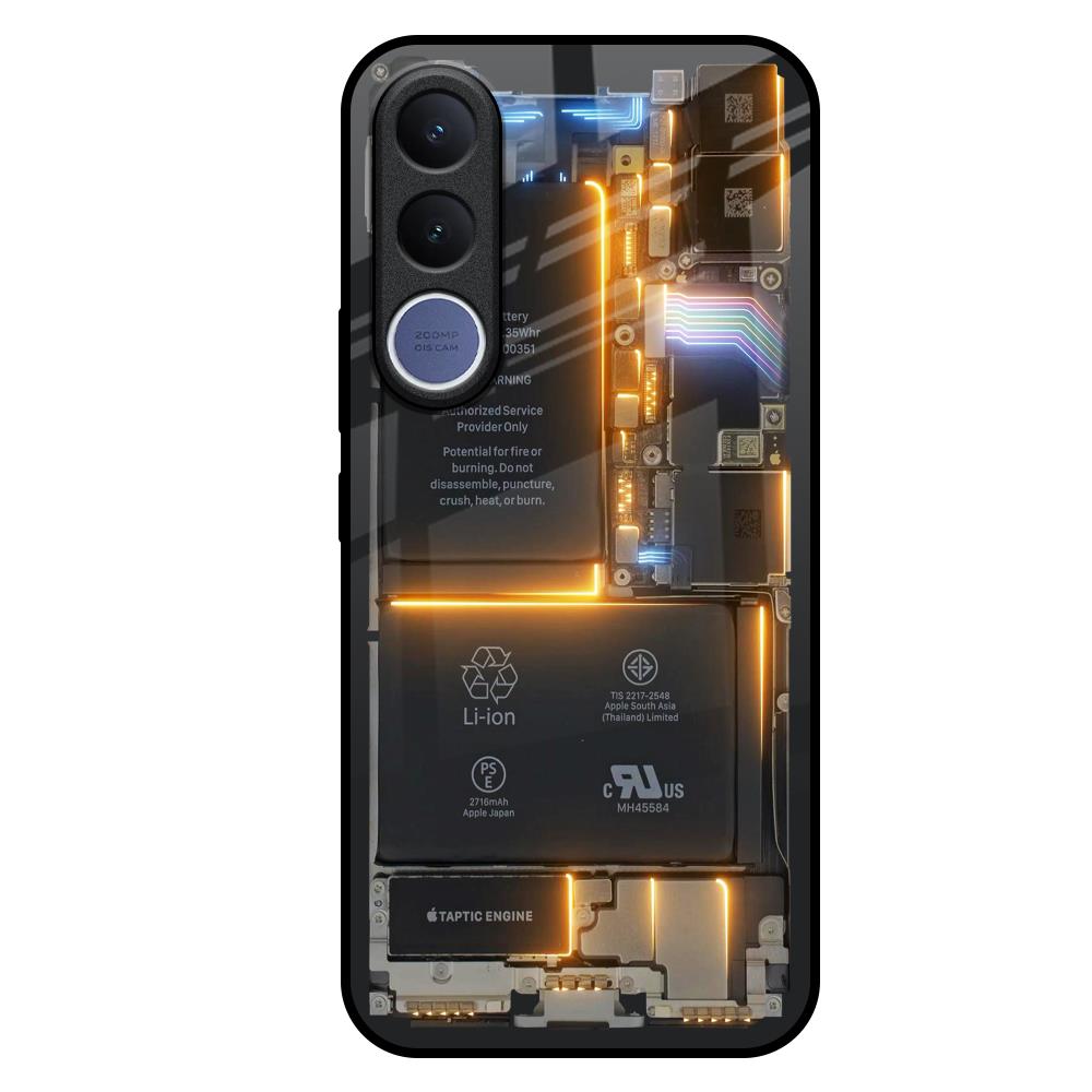Glow Up Skeleton Vivo V70 FE 5G Glass Back Cover Online