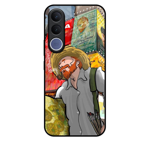 Loving Vincent Vivo V70 FE 5G Glass Back Cover Online