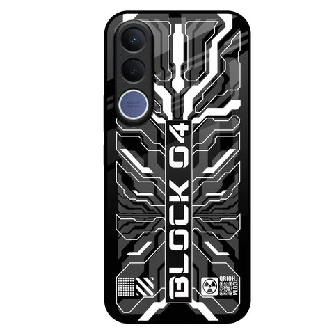 Monochrome Magic Vivo V70 FE 5G Glass Back Cover Online