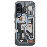 Retro Futuristic Vivo V70 FE 5G Glass Back Cover Online