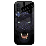 Angry Black Tiger Vivo V70 FE 5G Glass Back Cover Online