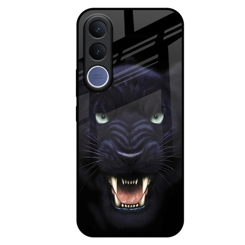 Angry Black Tiger Vivo V70 FE 5G Glass Back Cover Online