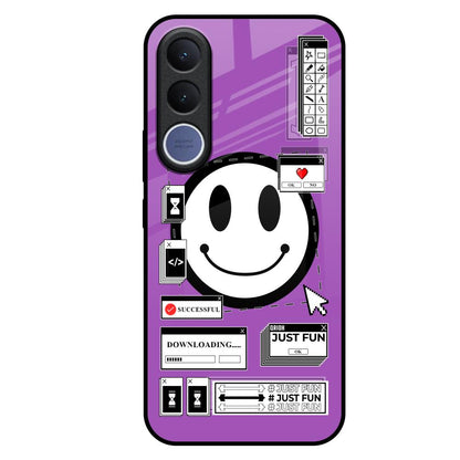 Code with Smile Vivo V70 FE 5G Glass Back Cover Online