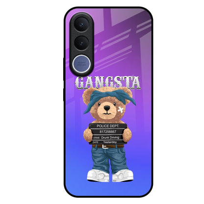Gangsta Bear Vivo V70 FE 5G Glass Back Cover Online
