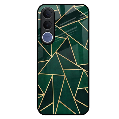 Abstract Green Vivo V70 FE 5G Glass Back Cover Online