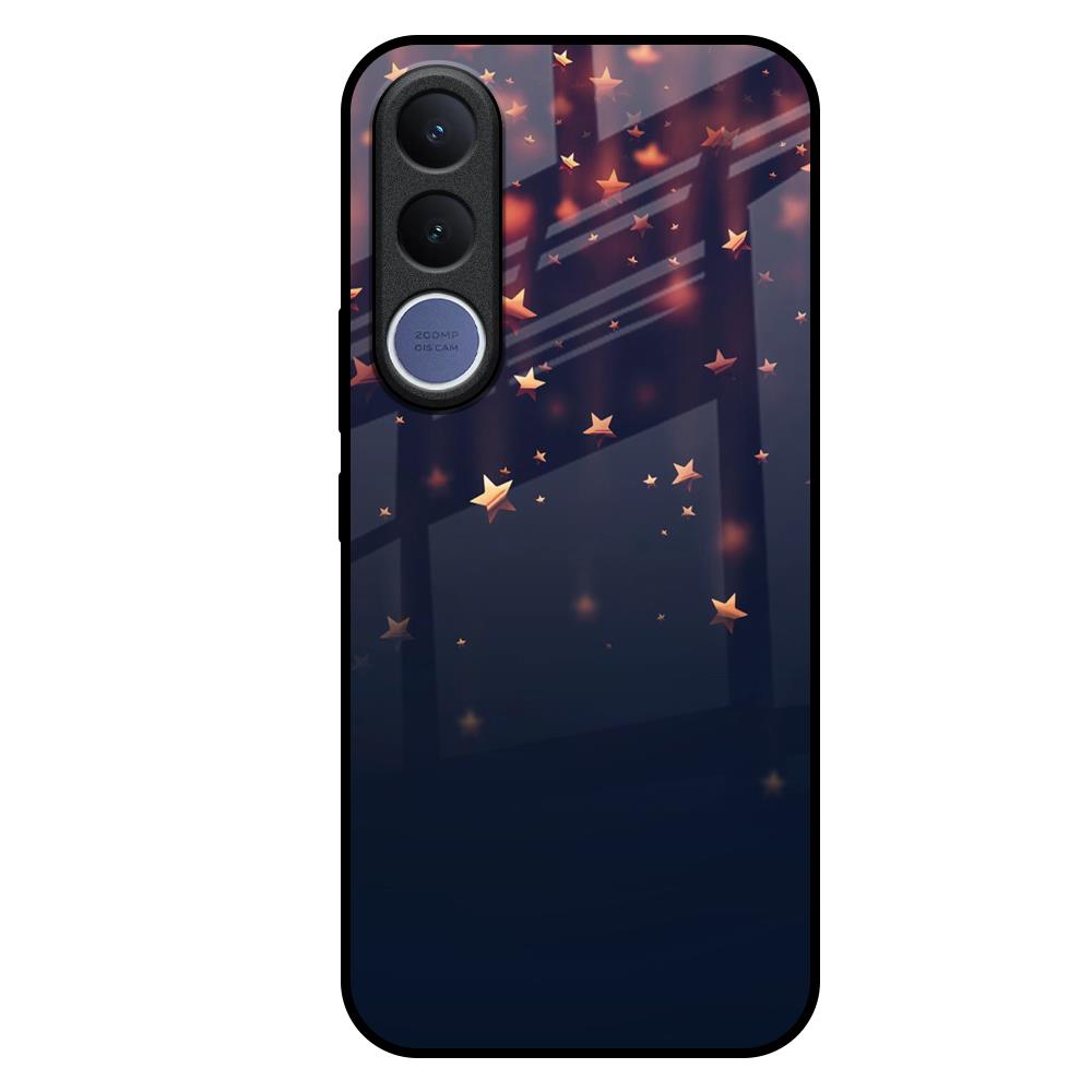 Falling Stars Vivo V70 FE 5G Glass Back Cover Online
