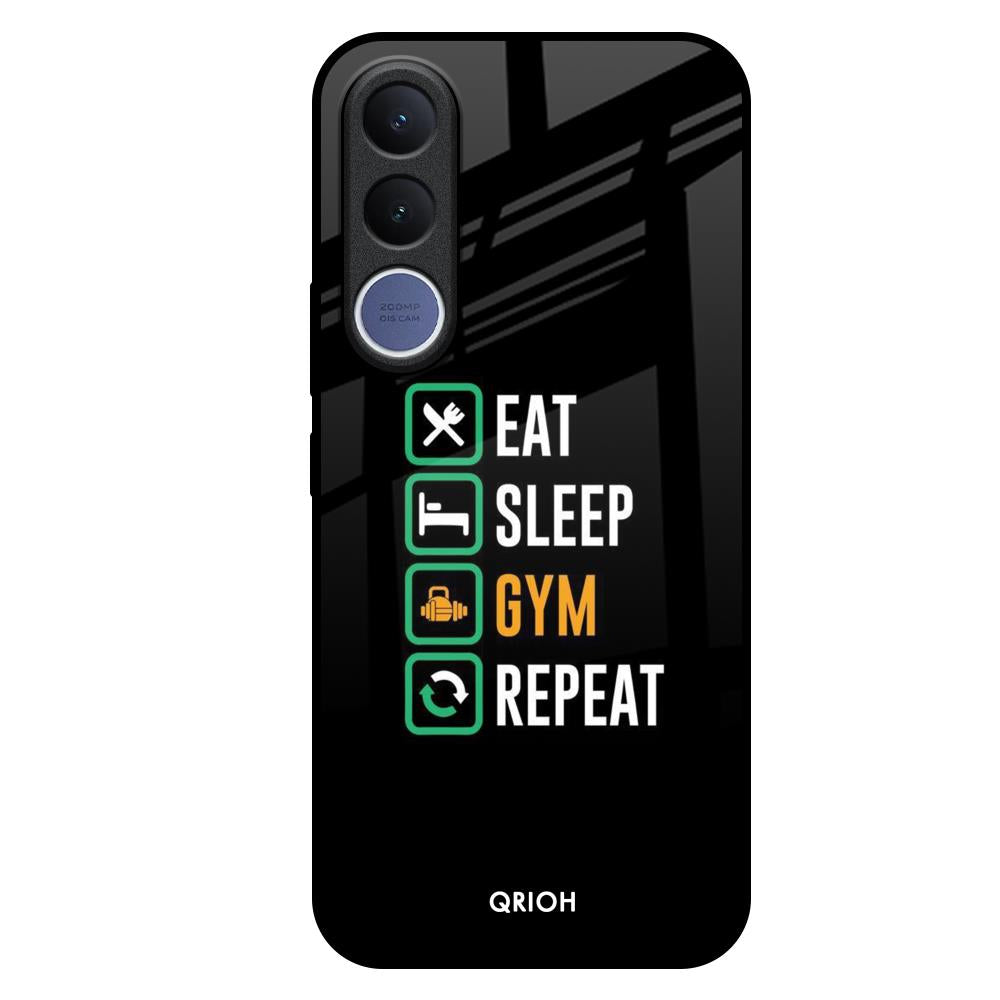 Daily Routine Vivo V70 FE 5G Glass Back Cover Online
