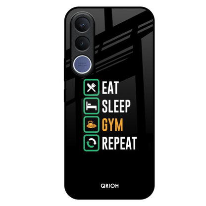 Daily Routine Vivo V70 FE 5G Glass Back Cover Online
