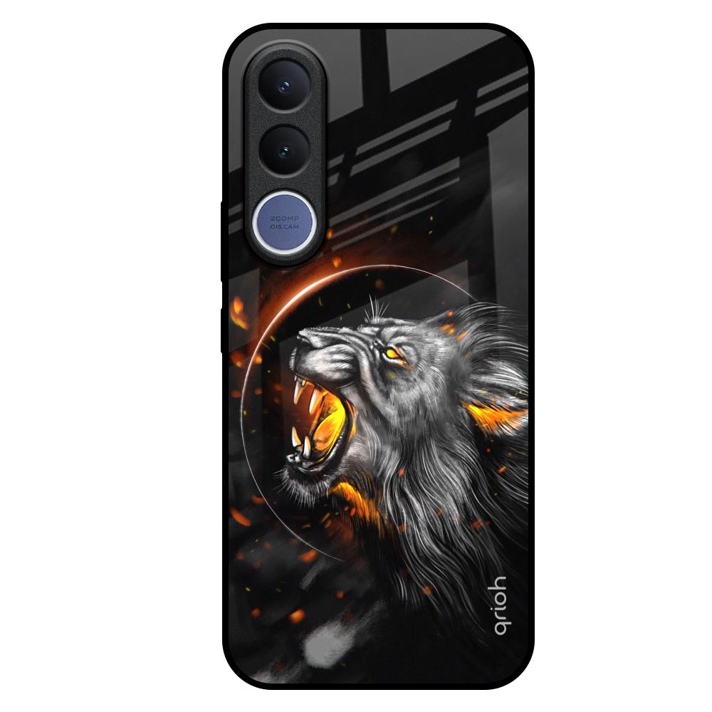 Aggressive Lion Vivo V70 FE 5G Glass Back Cover Online