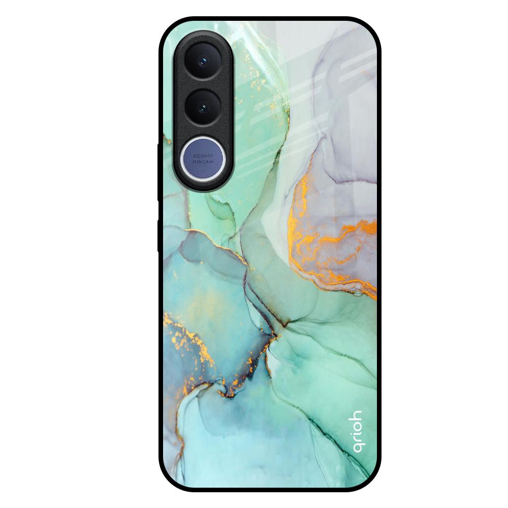 Green Marble Vivo V70 FE 5G Glass Back Cover Online