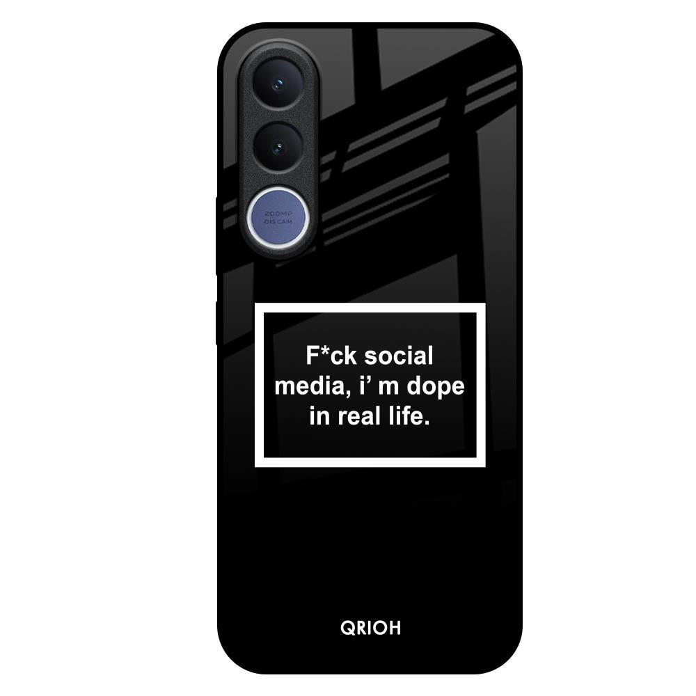 Dope In Life Vivo V70 FE 5G Glass Back Cover Online