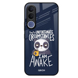 Struggling Panda Vivo V70 FE 5G Glass Back Cover Online