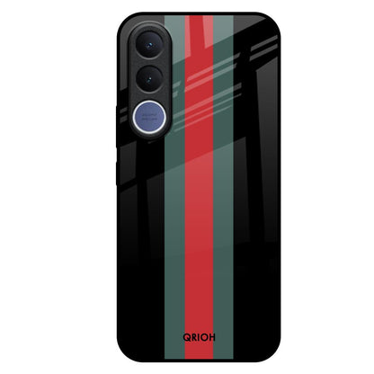 Vertical Stripes Vivo V70 FE 5G Glass Back Cover Online