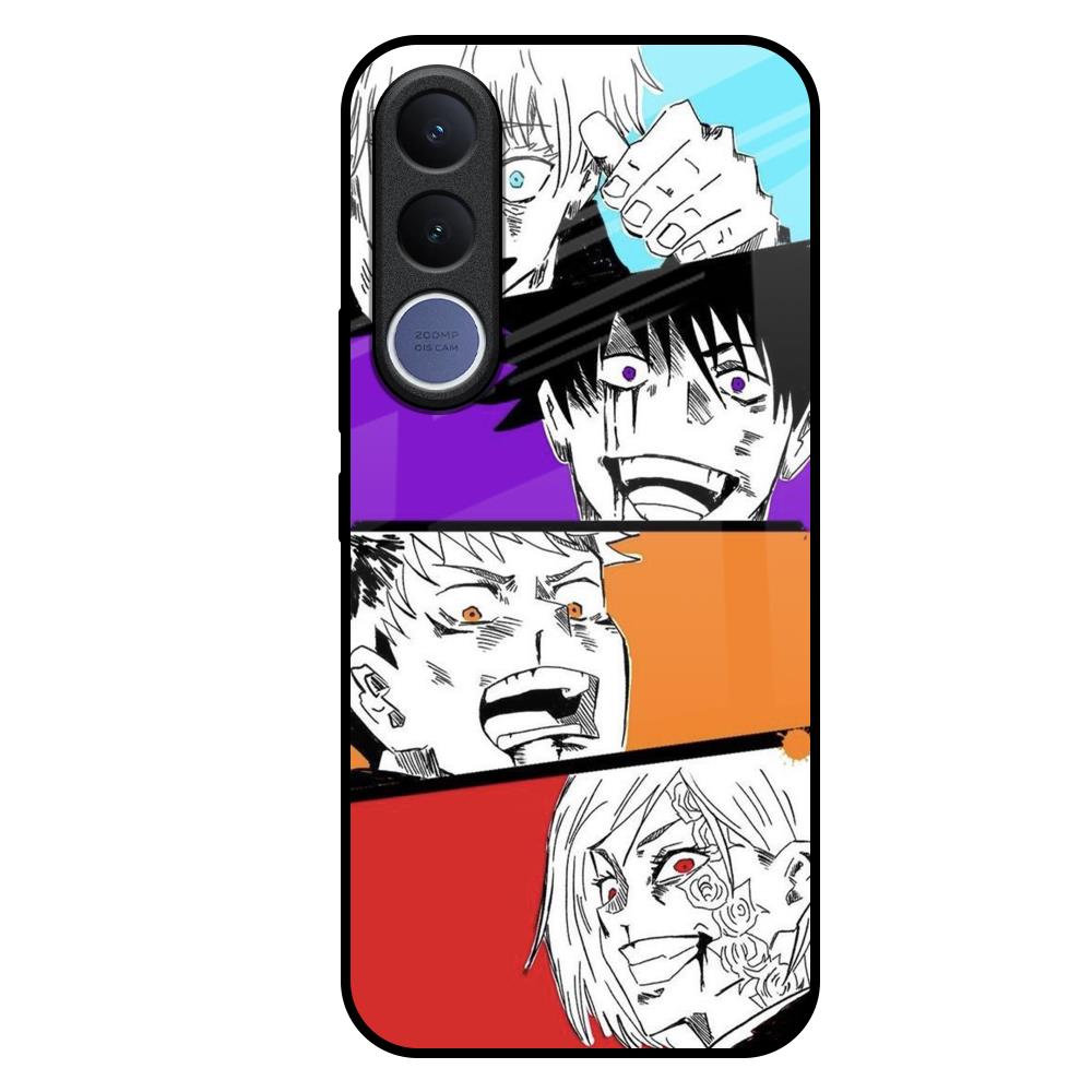 Anime Sketch Vivo V70 FE 5G Glass Back Cover Online