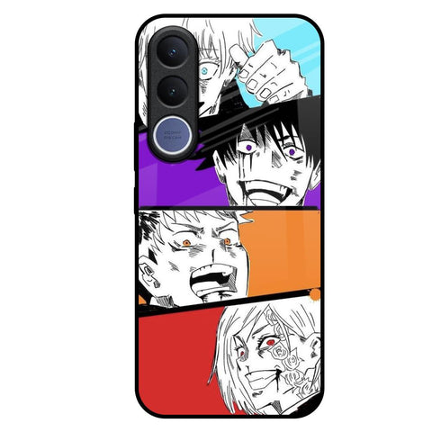 Anime Sketch Vivo V70 FE 5G Glass Back Cover Online