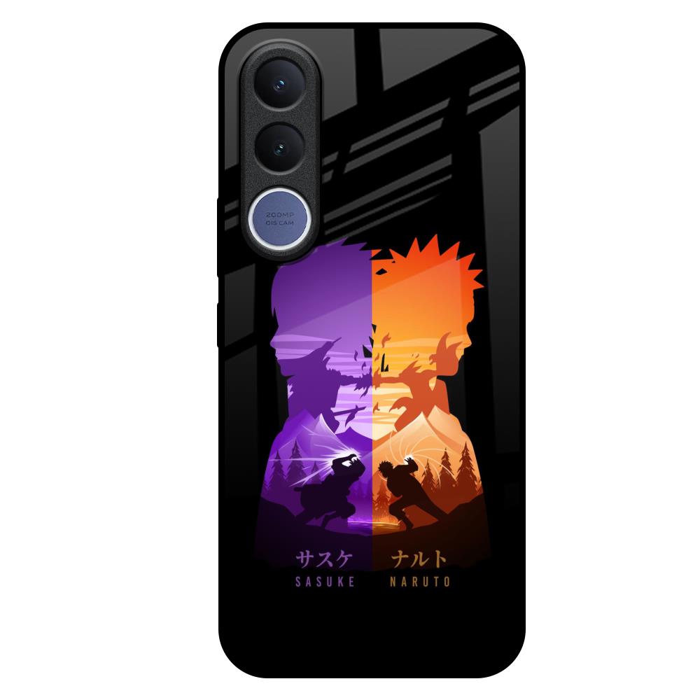 Minimalist Anime Vivo V70 FE 5G Glass Back Cover Online
