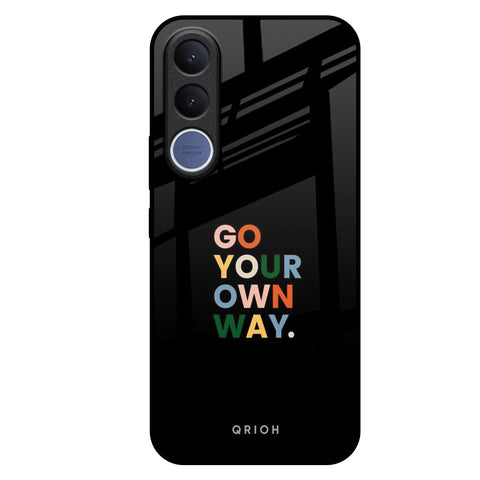 Go Your Own Way Vivo V70 FE 5G Glass Back Cover Online