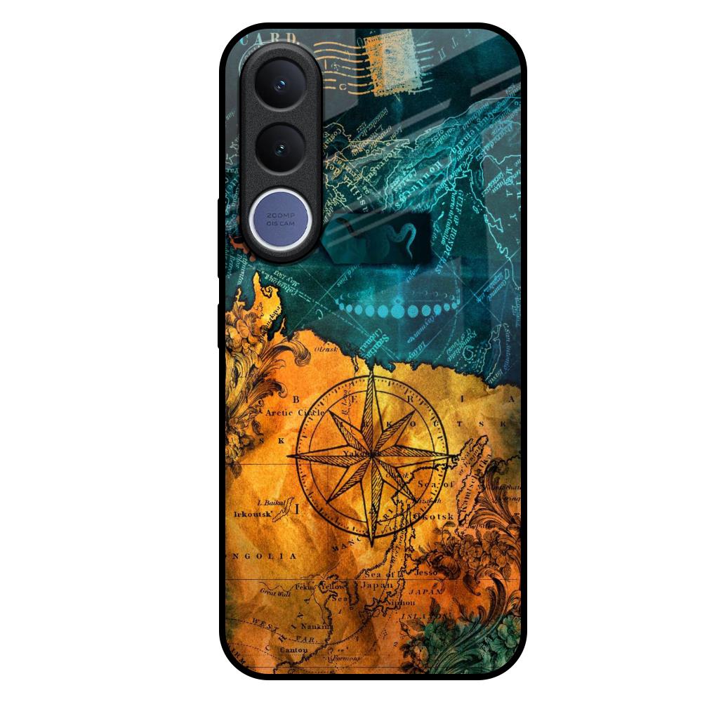 Architecture Map Vivo V70 FE 5G Glass Back Cover Online