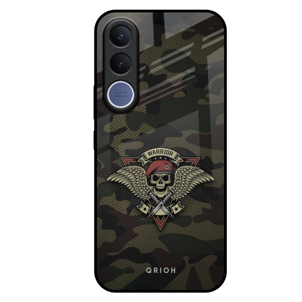 Army Warrior Vivo V70 FE 5G Glass Back Cover Online