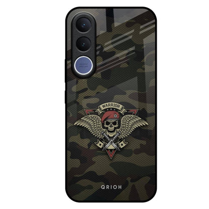 Army Warrior Vivo V70 FE 5G Glass Back Cover Online