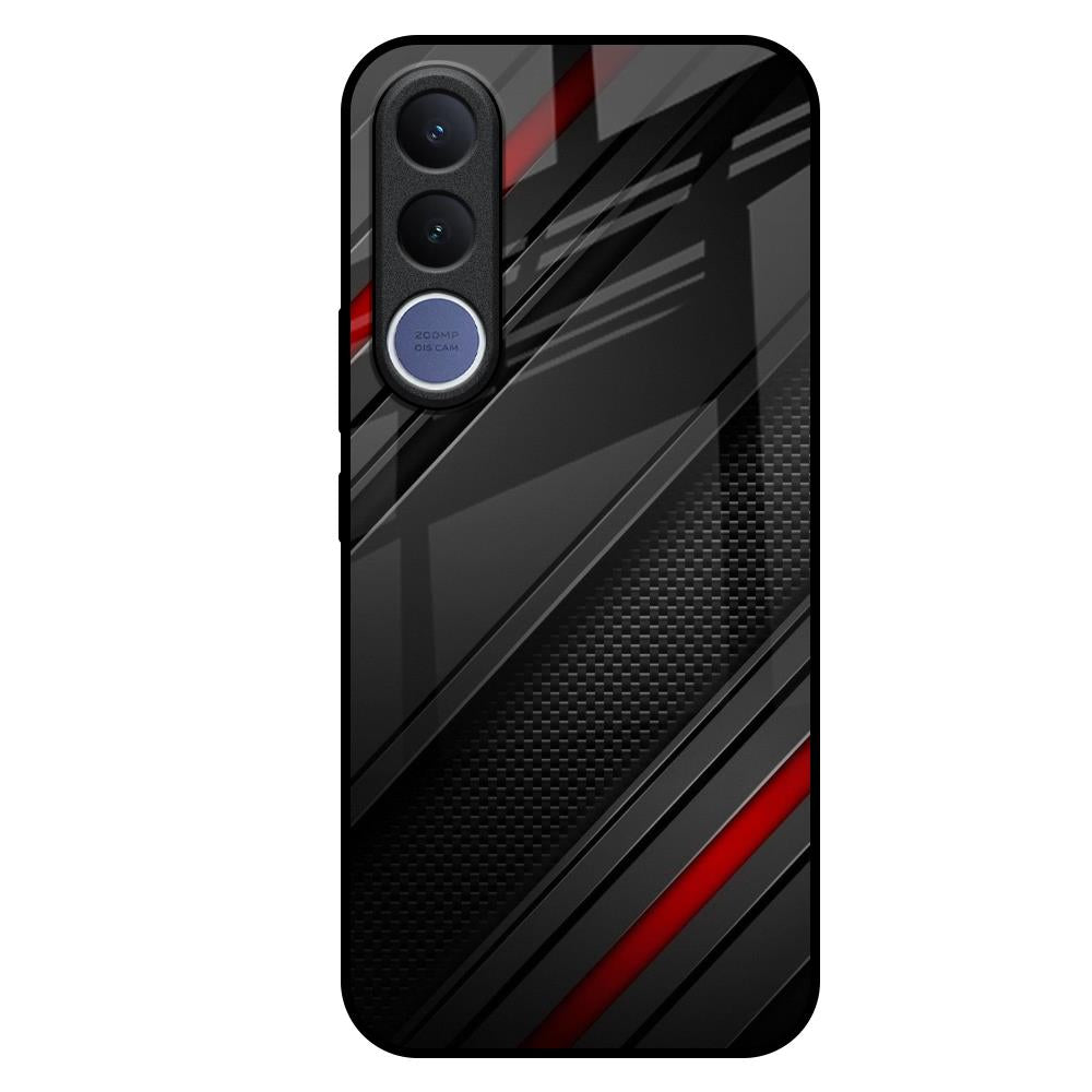 Modern Abstract Vivo V70 FE 5G Glass Back Cover Online