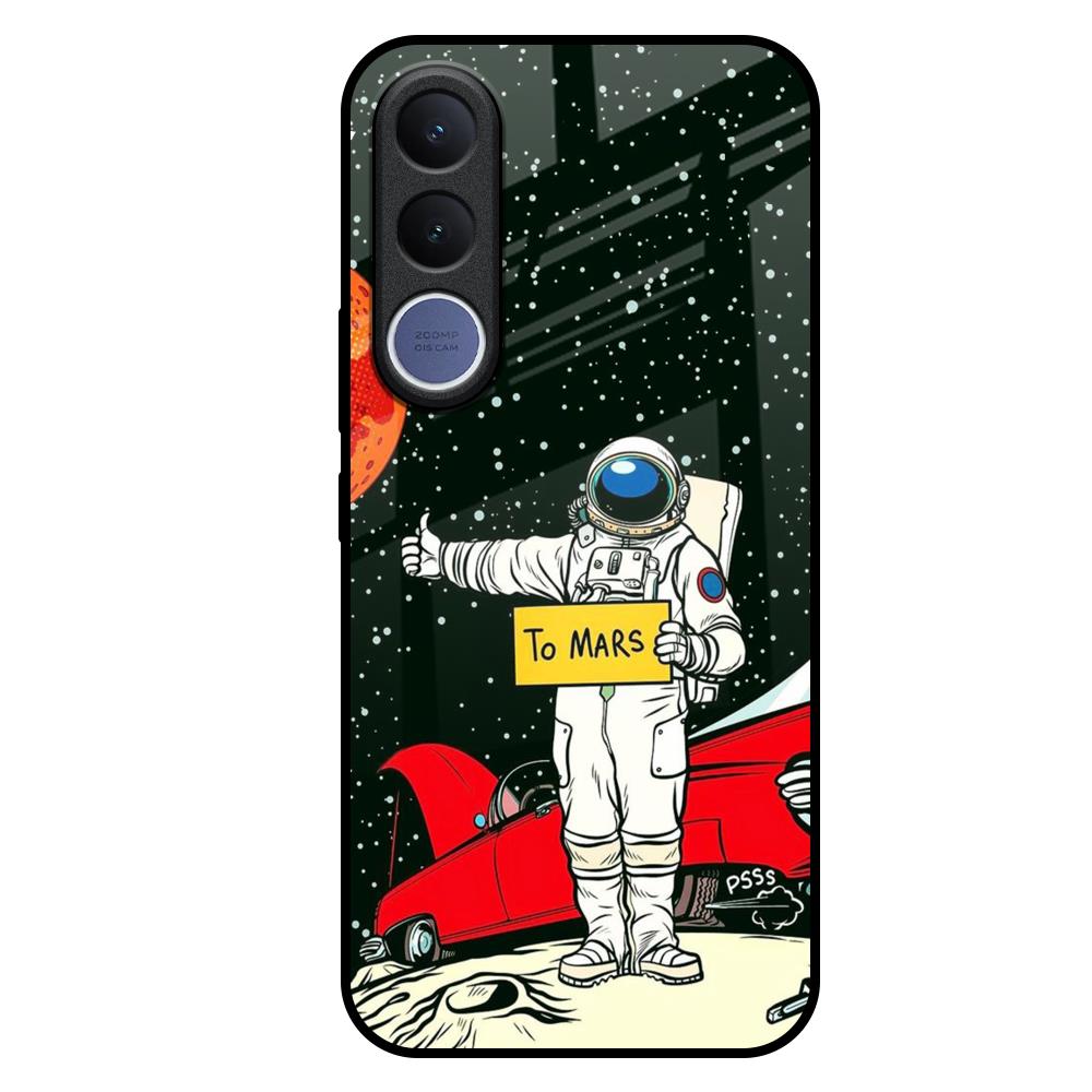 Astronaut on Mars Vivo V70 FE 5G Glass Back Cover Online